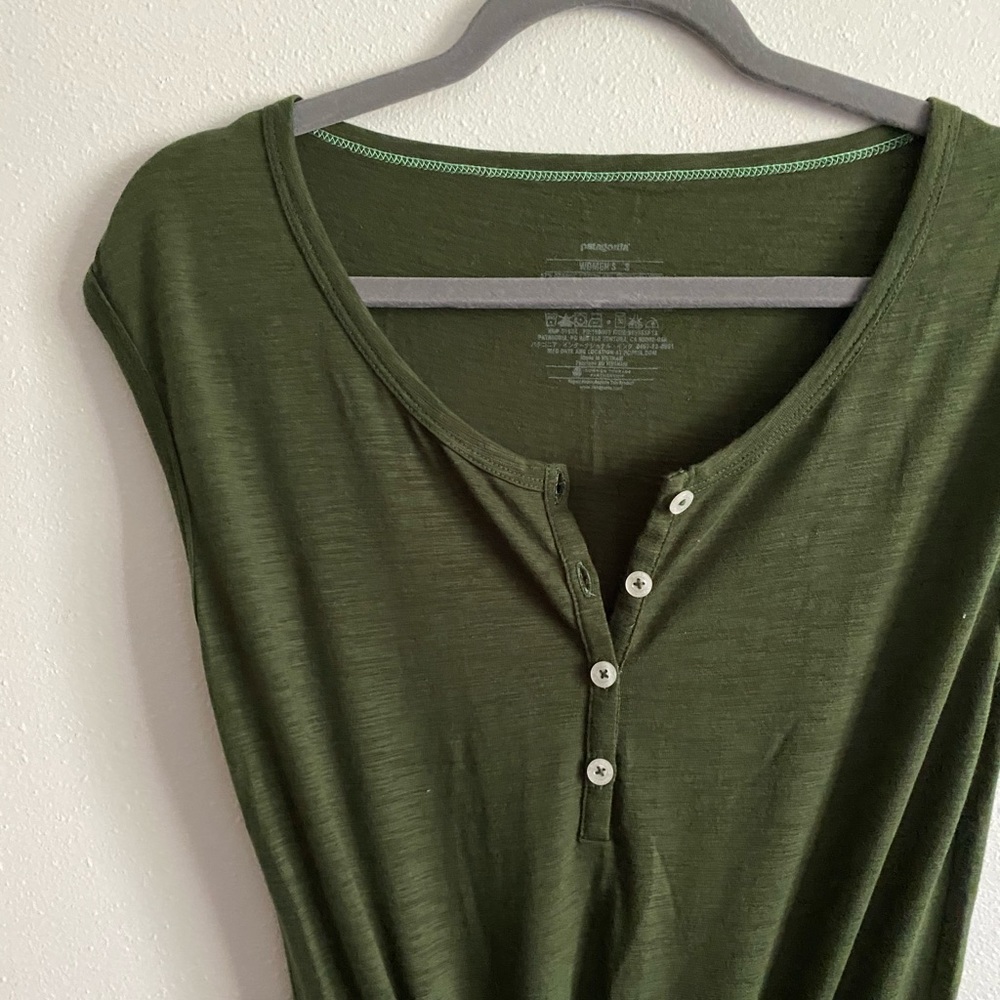 Patagonia | Henley Jersey Maxi Dress
